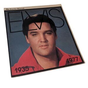 Vintage The Courier Journal Magazine August 22 1977 Elvis Presley 1935-1977‎